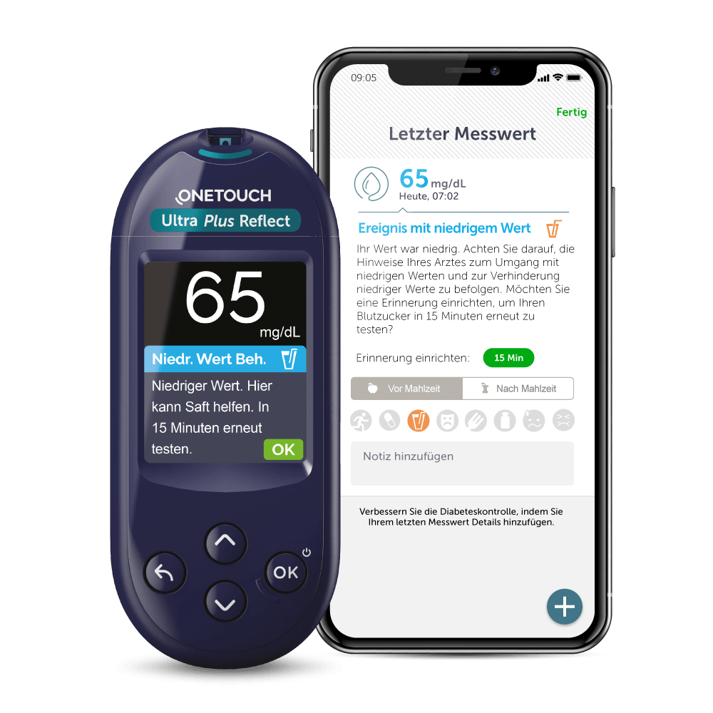 OneTouch Ultra Plus Reflect® mit OneTouch Reveal®