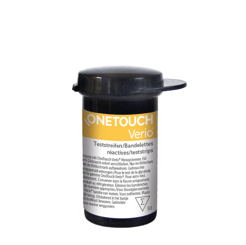 Dose der OneTouch Verio® Teststreifen