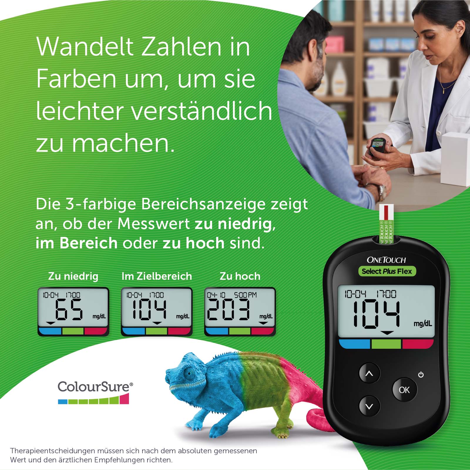 OneTouch Select Plus Flex® Messgerät