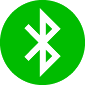 Bluetooth-Symbol – kabellose Datenübertragung
